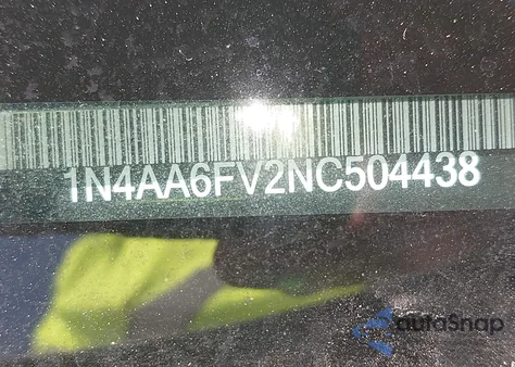 2022 Nissan Maxima Platinum Xtronic Cvt из США, поврежденный, VIN 1N4AA6FV2NC504438